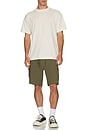 view 5 of 5 Shyft Stretch Cargo Short in Ivy Green