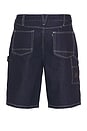 view 2 of 7 Builders Carpenter Baggy Short in Rinse Denim