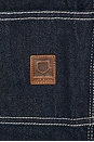 view 5 of 7 Builders Carpenter Baggy Short in Rinse Denim