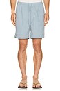 view 1 of 5 Everyday Corduroy Short in Dusty Blue
