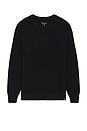 view 1 of 3 Jacques Waffle Knit Sweater in Black