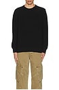 view 3 of 3 Jacques Waffle Knit Sweater in Black