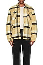 view 5 of 5 Durham Sherpa Lined Jacket in Antelope, Off White & Black