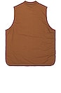 view 2 of 7 Builders Abraham Reversible Vest in Bison & Burnt Red