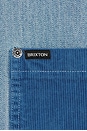 view 3 of 5 Herringbone Lightweight Chore Coat in Light Wash Denim