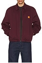 view 4 of 5 Union Relaxed Harrington Jacket in Port
