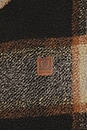 view 5 of 5 Buffalo Plaid Sherpa Full Zip Jacket in Black & Cream