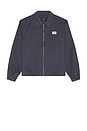 view 5 of 5 Trademark Lightweight Garage Zip Jacket in Washed Navy