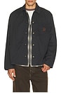 view 1 of 5 Painters Jacket in Washed Black