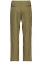 view 2 of 5 Relaxed Trouser Pant in Olive Surplus