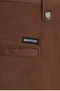 view 3 of 3 Choice Chino Relaxed Pant in Pinecone Brown