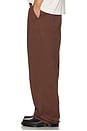 view 5 of 6 PANTALON BAGGY UNION in Pinecone Brown