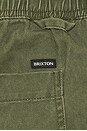 view 6 of 6 Everyday E-Waist Pant in Dark Olive