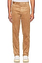 view 1 of 3 PANTALON CHOICE in khaki cord