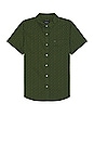 view 1 of 4 Charter Print Short Sleeve Shirt in Trekking Green Tile