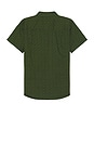view 2 of 4 Charter Print Short Sleeve Shirt in Trekking Green Tile