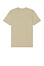 view 2 of 3 Prescott Short Sleeve Tailored Tee in Oatmeal