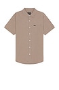 view 1 of 3 Charter Sol Wash Short Sleeve Shirt in Cinder Grey Sol Wash