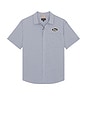 view 1 of 4 Builders Auto Short Sleeve Shirt in Twilight Blue & White Stripe