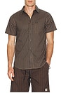 view 4 of 5 CAMISA CHARTER in Washed Blue & Sunnaked Stripe