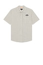 view 1 of 5 Builders Auto Shirt in Black & Off White Stripe