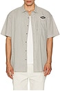 view 4 of 5 Builders Auto Shirt in Black & Off White Stripe