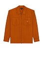 view 1 of 5 Union Full Zip Flannel Shirt in Rustic Caramel