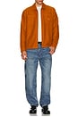 view 5 of 5 Union Full Zip Flannel Shirt in Rustic Caramel