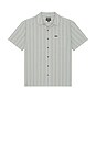 view 4 of 5 CRU Striped Dobby Woven Shirt in Trooper