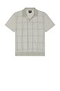 view 4 of 4 Trolly Jacquard Weekend Short Sleeve Polo in Blue Aura