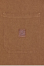 view 5 of 5 CAMISA in Brown & Tan Stripe