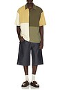 view 3 of 4 Deco Relaxed Polo in Tonal Color Block