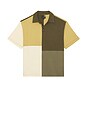 view 4 of 4 Deco Relaxed Polo in Tonal Color Block