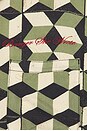 view 5 of 5 x Burger She Wrote Short Sleeve Shirt in Black & Green Tile