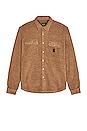 view 1 of 3 Bowery Long Sleeve Arctic Stretch Fleece Overshirt in Oatmeal