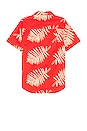 view 2 of 4 Charter Short Sleeve Shirt in Aloha Red & Palm Leaf