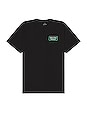 view 2 of 3 Palmer Proper T-shirt in Black, Jade, & Off White
