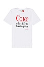 view 1 of 3 x Coca-cola Having Fun T-shirt in White