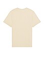view 2 of 3 Alpha Thread Short Sleeve Standard Tee in Cream & Sand