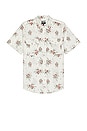 view 1 of 3 Wayne Short Sleeve Shirt in Off White Wild Floral
