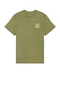 view 2 of 3 Alpha Square Short Sleeve Standard Tee in Olive Surplus