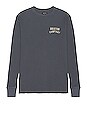 view 2 of 3 Woodburn Long Sleeve Thermal in Ombre Blue