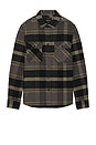 view 1 of 3 Bowery Heavy Weight Flannel in Black & Beige