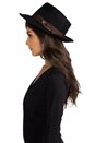 view 2 of 4 Swindle Fedora in Black