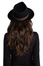 view 3 of 4 Swindle Fedora in Black