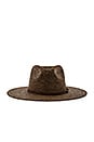 view 4 of 4 Simpson Fedora in Brown