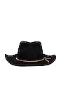view 3 of 3 Jenkins Cowboy Hat in Black