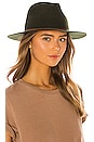 view 1 of 3 Wesley Fedora in Moss