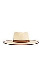 view 3 of 3 Jo Straw Rancher Hat in Natural