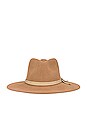 view 2 of 4 Joanna Felt Packable Hat in Mojave & Safari